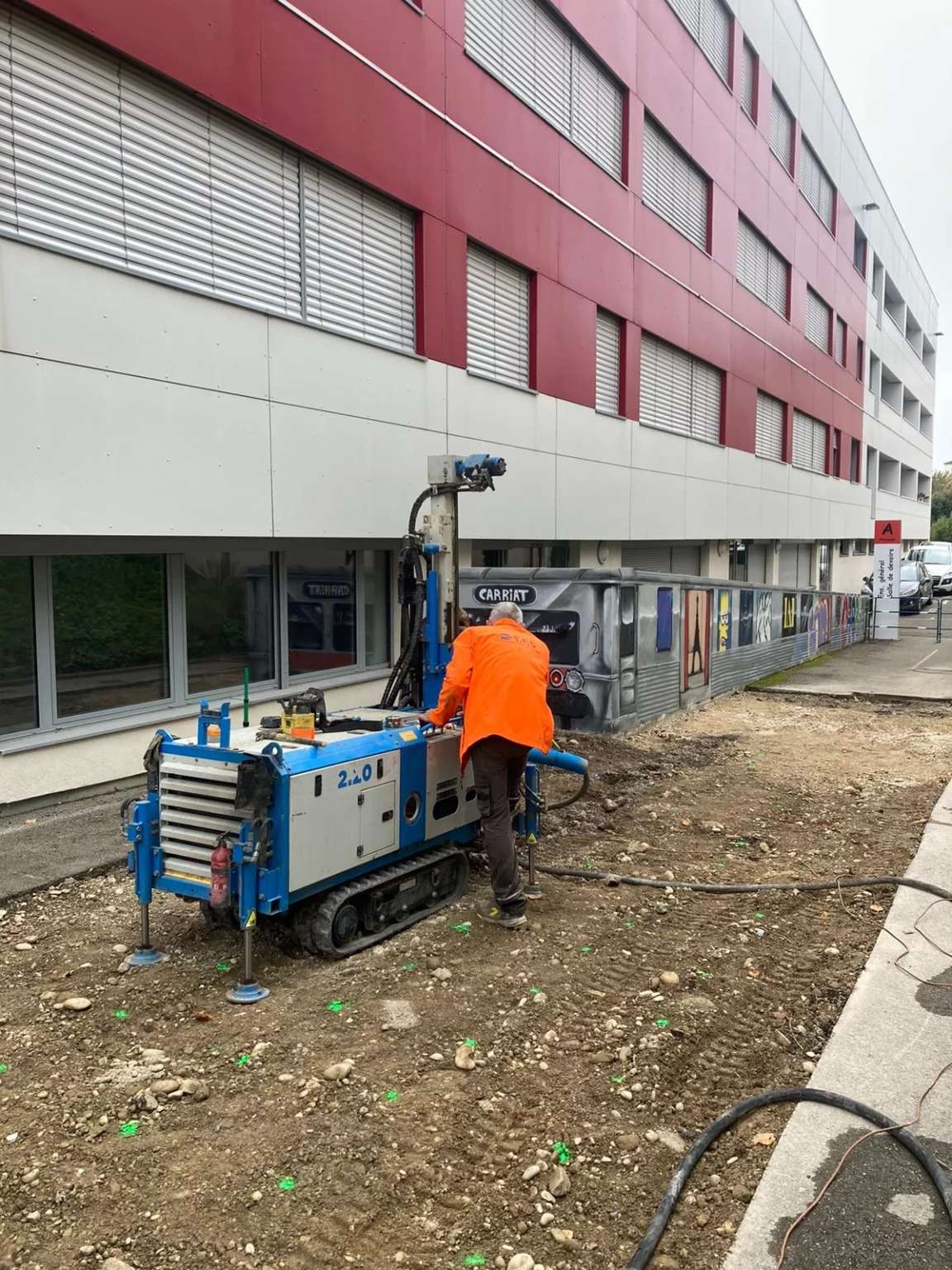 installation de pieux forés simples à Lyon